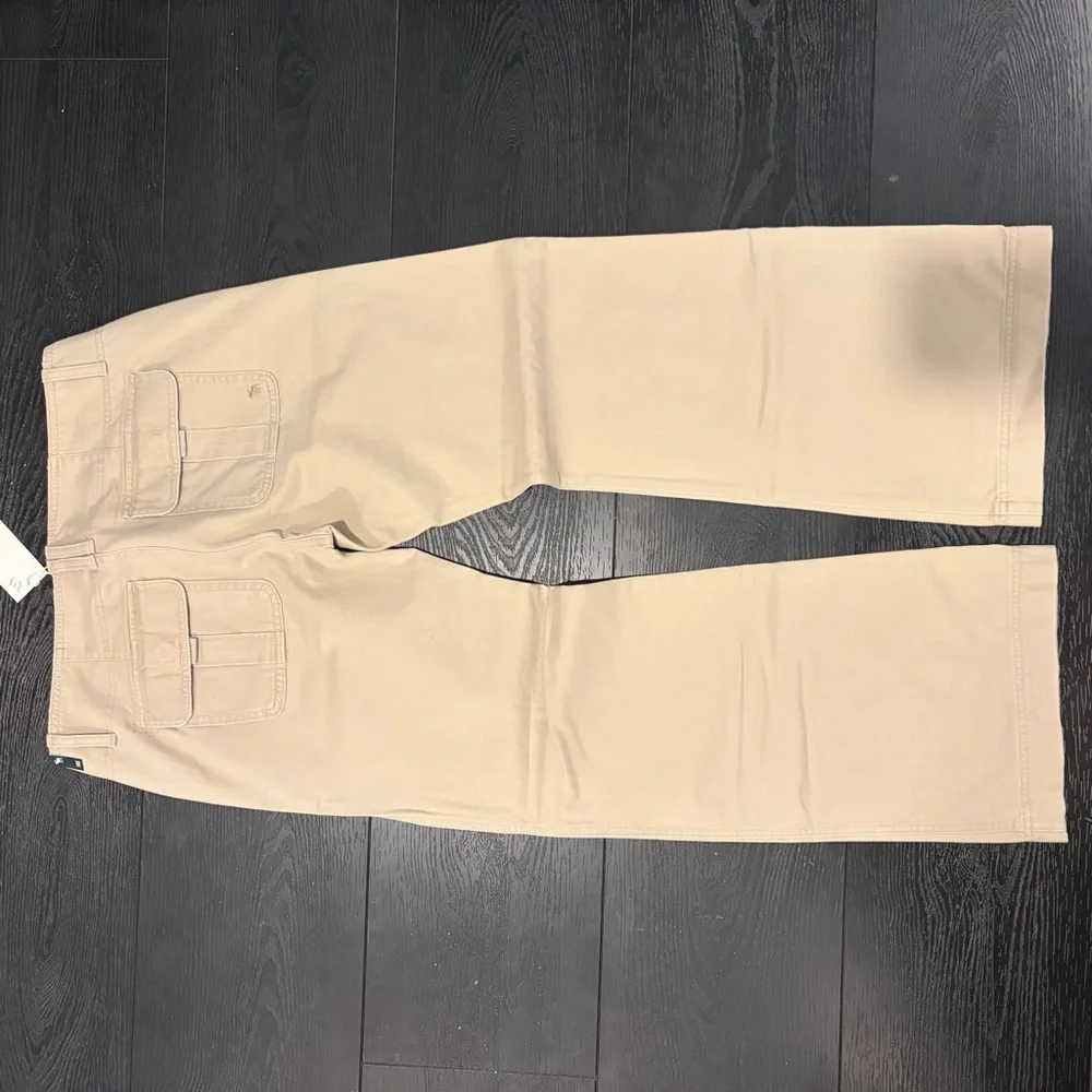 Abercrombie & Fitch Beige Boot Cut Pants - Picture 4 of 5
